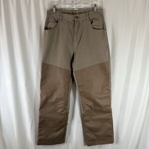 Vintage Scheel's Outfitters Brush Pants Men's 32x32 Brown Hunting Cotton Blend